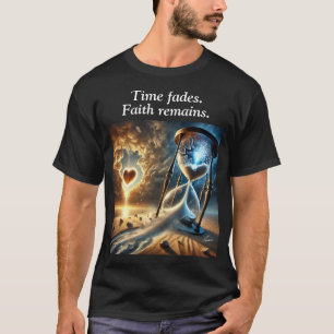 T-shirt Verre brisé : La foi au fil du temps surréaliste