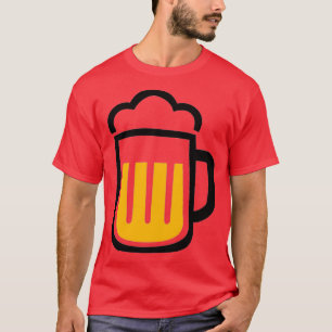 T-shirt Verre de bière