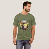 T-shirt Verre doux Oie d'Elk Américain (Devant entier)