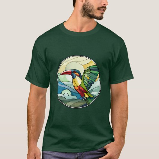 T-shirt Verre doux Toucan Bird (Devant)