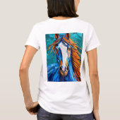 T-shirt Verre teinté de cheval (Dos)