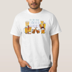 T-shirt Verres à bière SlipperyJoe's verres à pilsner chop
