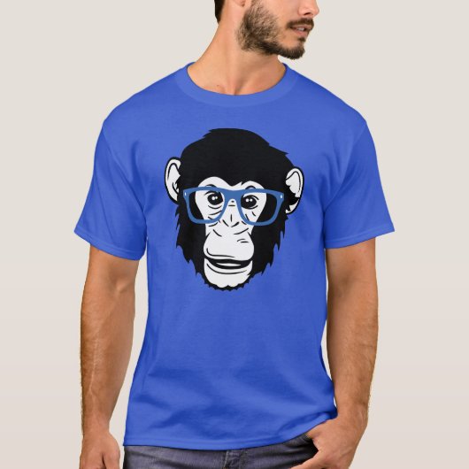 T-shirt Verres de singe (Devant)