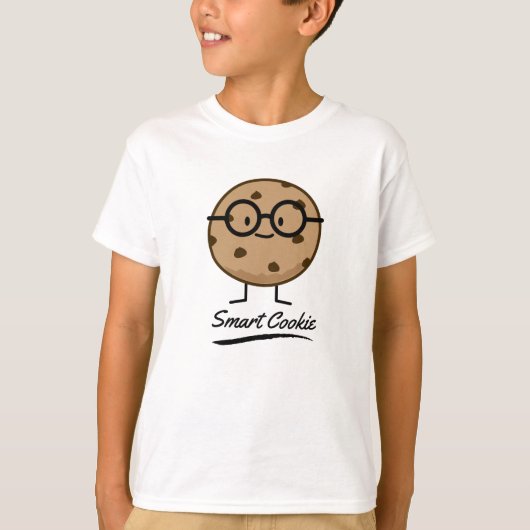 T-shirt Verres futés de gâteaux aux pépites de chocolat de (Devant)