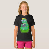 T-shirt Verres Nerd Turtle (Devant entier)