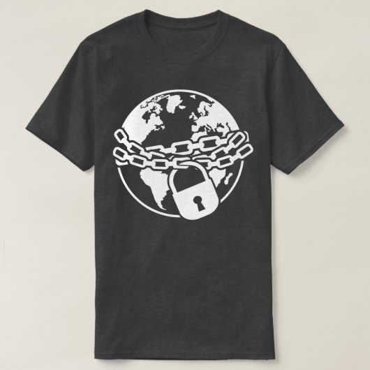 T-shirt Verrouillage (Design devant)