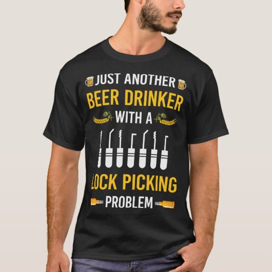 T-shirt Verrouillage cueillette Lockcueillette Locksmith (Devant)