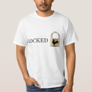 T-shirt Verrouillé dans la chemise de chasteté
