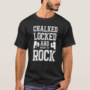 T-shirt Verrouillé Et Prêt À Faire De L'Escalade