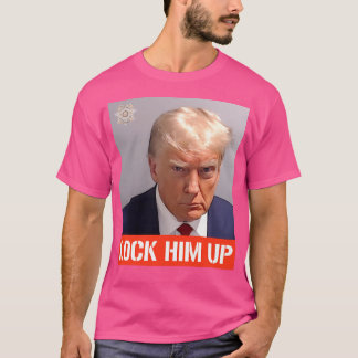 T-shirt Verrouiller Donald Trump Mugshot