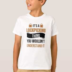 T-shirt Verrouiller le cadeau de prélèvement Locksmith