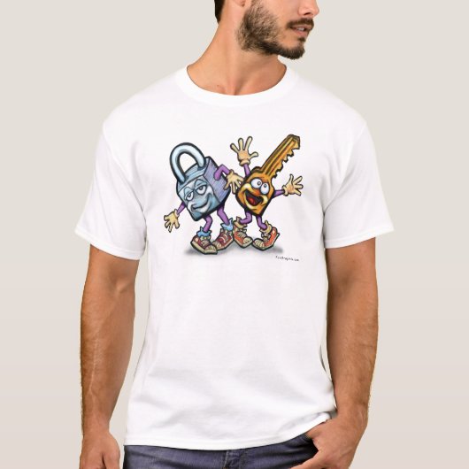 T-shirt Verrouiller n clé (Devant)