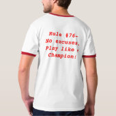 T-SHIRT VERROUILLEZ-LE ! (Dos entier)