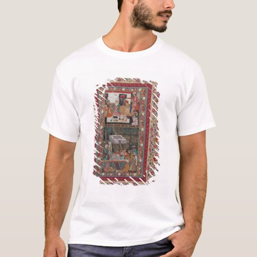 T-shirt Vers de lecture et un banquet (Devant)