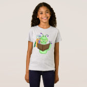 T-Shirt Vers de livre (Devant entier)