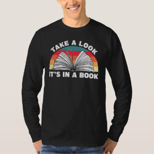 T-shirt Vers De Livres Les Lecteurs Avid Jetent Un Coup D'