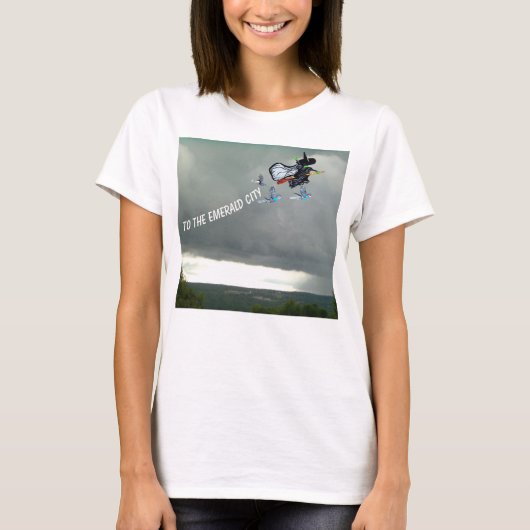 T-shirt VERS LA CITE D'ÉMERaude (Devant)