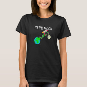 T-shirt Vers la lune Crypto Forex Stock Market Trader Comm