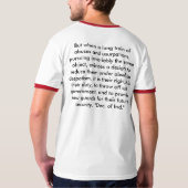 T-shirt Vers le bas avec des despotes ! (Dos)