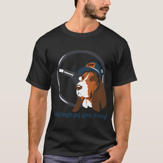T-shirt vers l'est et vers le bas (Devant)