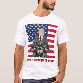 T-shirt Vers un avenir meilleur : la vision de Trump