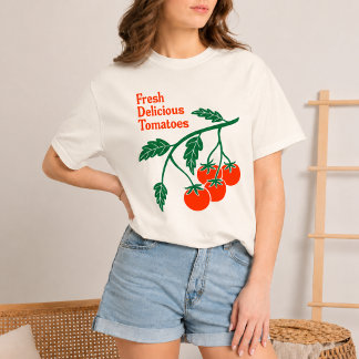 T-Shirt Verse Tomaten – Vintage Tomaat