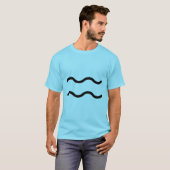 T-shirt Verseau (Devant entier)