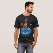T-shirt Verseau Astrologie Cosmique Tripant (Devant entier)