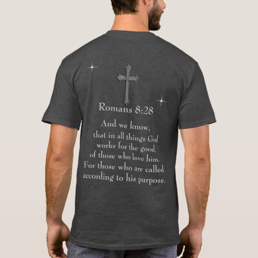 T-shirt Verset biblique (Dos)