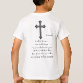 T-shirt verset de la Bible (Dos)