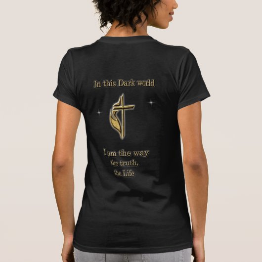 T-shirt Verset de la Bible écriture 2 faces (Dos)