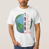 T-shirt Verset Jean 16:33 (Devant)
