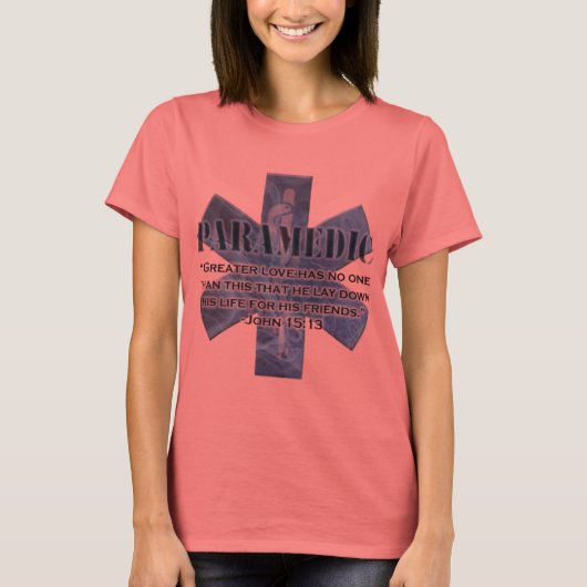 T-shirt verset paramédical (Devant)