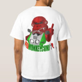 T-shirt version 3 de chemise de redmonkey (Dos)