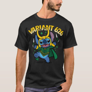 T-shirt Version 626 Stitch Cute Alien Loki Variant