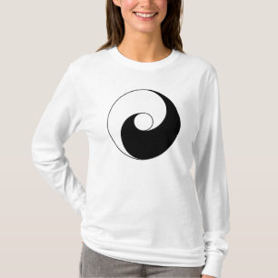 T-shirt Version antique de Taijitu par Lai Zhi-De Yin Yang