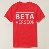 T-shirt version bêta (Design devant)