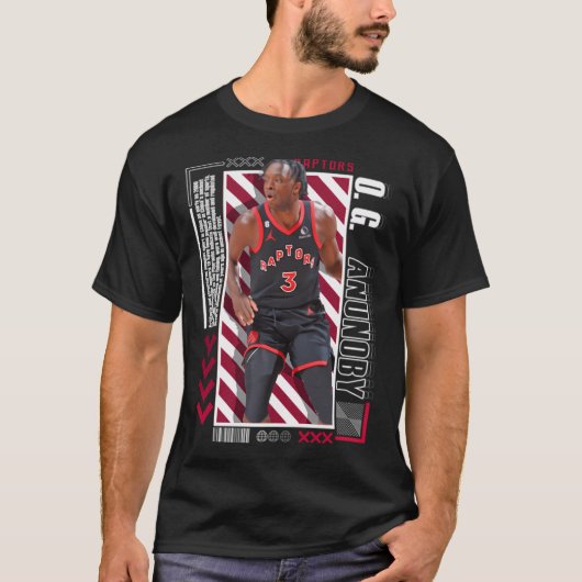 T-shirt Version de l'affiche papier OG Anunoby (Devant)