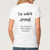 T-shirt Version de zèbre (Dos)