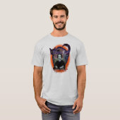 T-shirt Version d'Edgar Allan Poe Halloween (Devant entier)