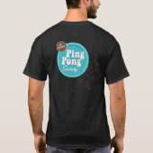 T-shirt Versos de ping-pong de Luna - noir (Dos)