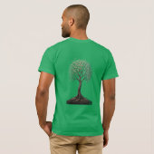 T-Shirt vert (Dos entier)