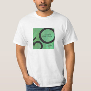 T-shirt Vert 50 Décennie Anniversaire