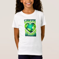 VERT AU COEUR Éco écologique Rétro