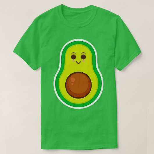 T-shirt Vert Avocado 2 (Design devant)