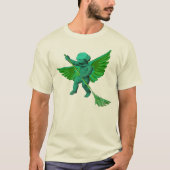 T-shirt vert bio (Devant)