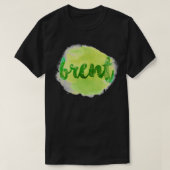 T-shirt Vert BRENT (Design devant)