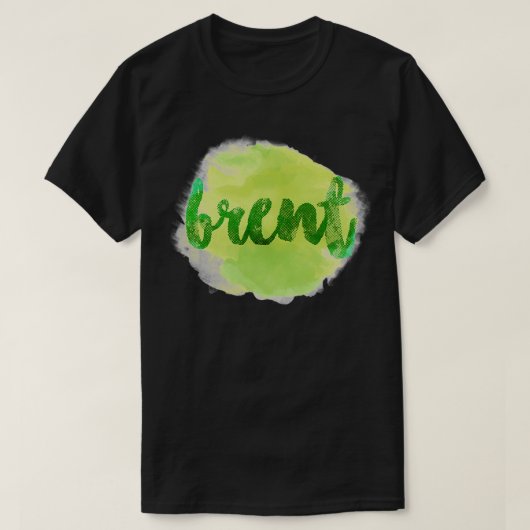 T-shirt Vert BRENT (Design devant)
