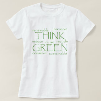 T-shirt vert Buzz Words