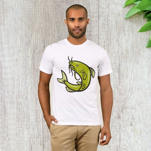 T-shirt vert Catfish Mens